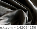 Dark Charcoal Sport Fabric Texture Premium Abstract Background 142064150