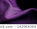Deep Purple Sport Fabric Texture Premium Abstract Background 142064364