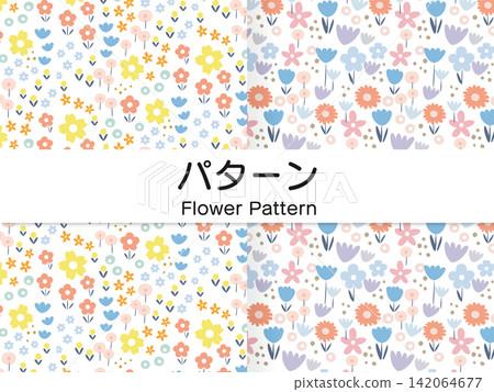 花卉無縫圖案 * 春季 花卉無縫圖案 * 春季 142064677