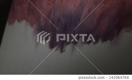 Magenta brush strokes on textured gray surface Magenta brush strokes on textured gray surface 142064768