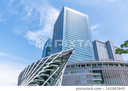 Osaka City, Osaka Prefecture, Grand Front Osaka in fine weather Osaka City, Osaka Prefecture, Grand Front Osaka in fine weather 142065645