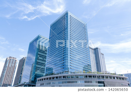 Osaka City, Osaka Prefecture, Grand Front Osaka in fine weather Osaka City, Osaka Prefecture, Grand Front Osaka in fine weather 142065650