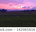 purple sky phenomenon in the afternoon. 142065816