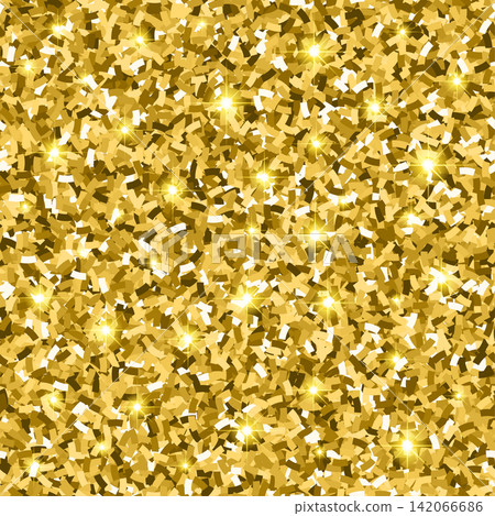 Gold Glitter Seamless Pattern Gold Glitter Seamless Pattern 142066686