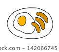 加一個煎蛋和一根香腸。 142066745