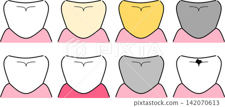 Dental health illustrations Dental health illustrations 142070613