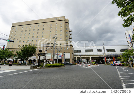 東京都杉並區高圓寺北2丁目JR高圓寺站北口一景 東京都杉並區高圓寺北2丁目JR高圓寺站北口一景 142070966