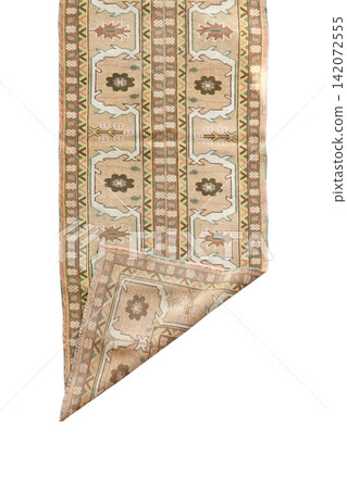 Hand woven antique Turkish carpet Hand woven antique Turkish carpet 142072555