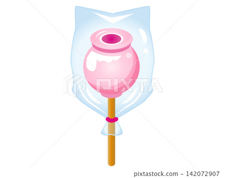 Apple candy illustration material 4 Apple candy illustration material 4 142072907