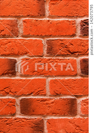 Texture decorative brick wall orange brown red color structure backdrop masonry pattern background Texture decorative brick wall orange brown red color structure backdrop masonry pattern background 142073795