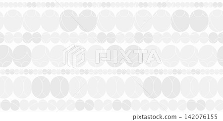 A repeating geometric pattern woven from circles and curves. A repeating geometric pattern woven from circles and curves. 142076155
