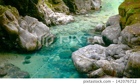 The Atera Valley boasts exceptionally clear waters and a beautiful emerald green hue. The Atera Valley boasts exceptionally clear waters and a beautiful emerald green hue. 142076712