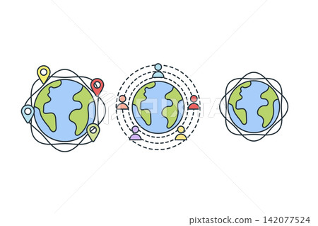Global impact links planet Earth location network people travel communication and connection Global impact links planet Earth location network people travel communication and connection 142077524