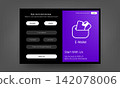 Modern E-Wallet Registration Interface With Secure User Access 142078006