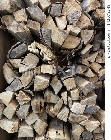 Bundle of firewood Bundle of firewood 142078248