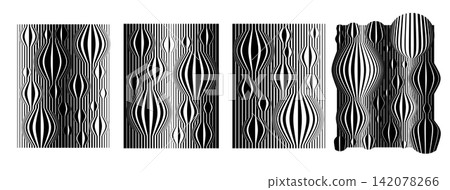Dynamic motion stripe line ball sphere abstract design set Dynamic motion stripe line ball sphere abstract design set 142078266