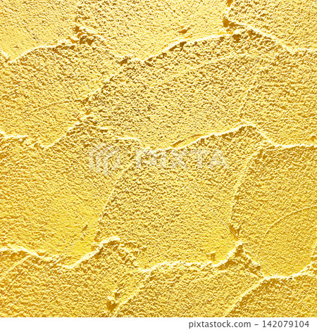 Square background image of a bright orange mud wall with trowel marks visible on the color wall. Square background image of a bright orange mud wall with trowel marks visible on the color wall. 142079104