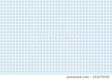 Pale blue double-line check pastel background material Pale blue double-line check pastel background material 142079549