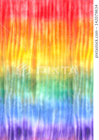 Rainbow tie dye abstract background with colorful vertical stripes Rainbow tie dye abstract background with colorful vertical stripes 142079634
