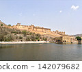 Amer Fort and Maota Lake in Jaipur, Rajasthan, India 142079682