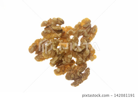 Walnuts: Close-up and overhead view Walnuts: Close-up and overhead view 142081191