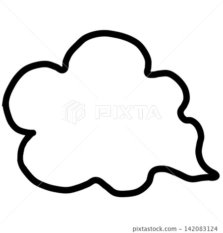 Simple speech bubble Simple speech bubble 142083124