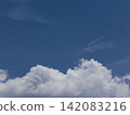夏天的藍天白雲 142083216