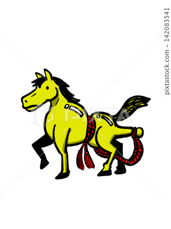 Gourd-shaped horse, light green Gourd-shaped horse, light green 142083541