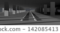 3D illustration of parking facility 142085413
