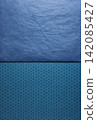 Blue background for covers made of Japanese paper with traditional Japanese patterns. 142085427