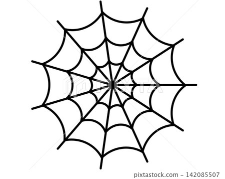 Illustration of spider web Illustration of spider web 142085507