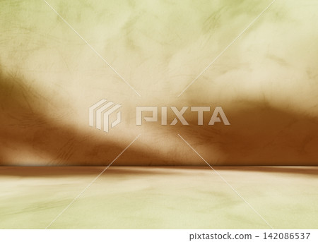 Beige background summer studio room autumn brown minimal wall floor shadow on cement backdrop, yellow minimal for presentation product aesthetic cosmetic, template gradient wallpaper abstract. Beige background summer studio room autumn brown minimal wall floor shadow on cement backdrop, yellow minimal for presentation product aesthetic cosmetic, template gradient wallpaper abstract. 142086537