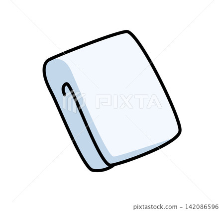 Illustration of a simple towel Illustration of a simple towel 142086596