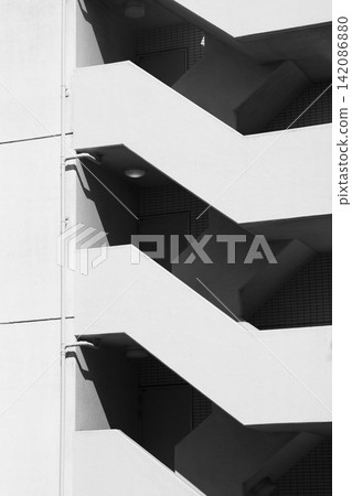 Abstract Black and White Japanese Modern Architecture Abstract Black and White Japanese Modern Architecture 142086880