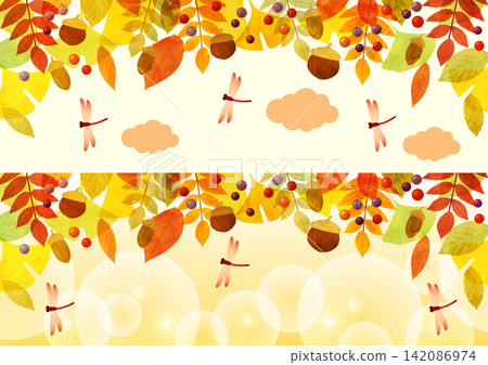 Autumn Colors Banner Set Autumn Colors Banner Set 142086974