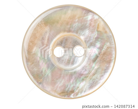 Simple clean nacre sewing button Simple clean nacre sewing button 142087314