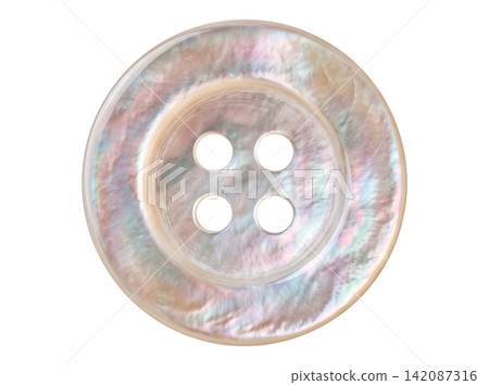 Nacre sewing button element design Nacre sewing button element design 142087316