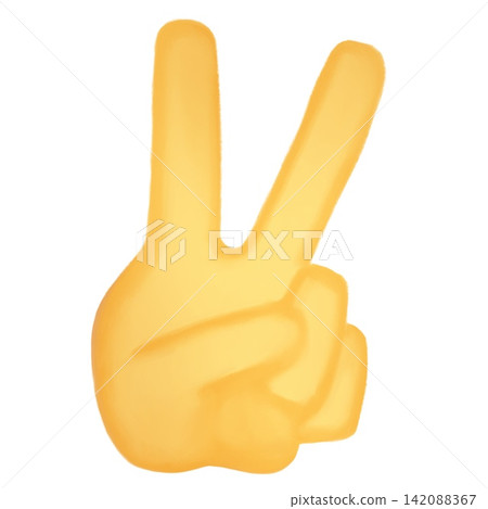 A hand-drawn style illustration of a peace sign A hand-drawn style illustration of a peace sign 142088367