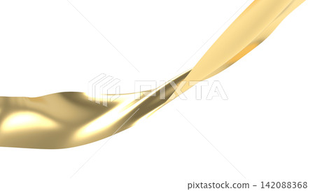 Glossy curved lines and copy space, white background, perfect for PowerPoint presentation cover pages. Glossy curved lines and copy space, white background, perfect for PowerPoint presentation cover pages. 142088368