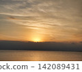 Sunset over the sea 142089431