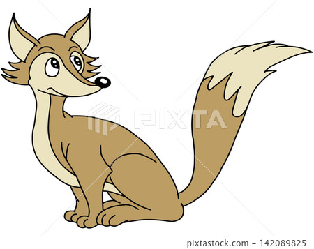 A fun animal illustration ☆ Fox A fun animal illustration ☆ Fox 142089825