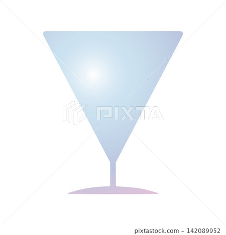 Wine glass icon design template Wine glass icon design template 142089952