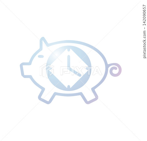 Piggy Bank icon design template Piggy Bank icon design template 142090657