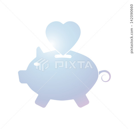 Piggy Bank icon design template Piggy Bank icon design template 142090660