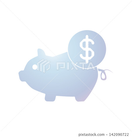 Piggy Bank icon design template Piggy Bank icon design template 142090722