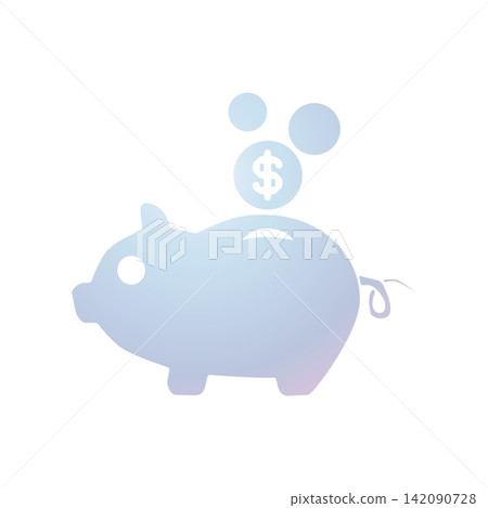 Piggy Bank icon design template Piggy Bank icon design template 142090728