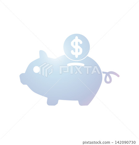 Piggy Bank icon design template Piggy Bank icon design template 142090730