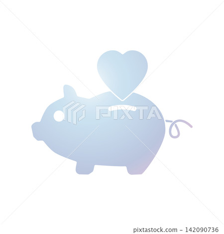 Piggy Bank icon design template Piggy Bank icon design template 142090736