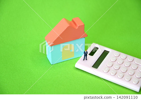 A businessman struggling to choose a home: Image of a home viewing event. A businessman struggling to choose a home: Image of a home viewing event. 142091110