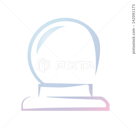 Magic Ball icon design template Magic Ball icon design template 142091173